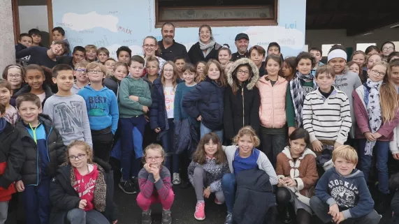 Photo de classe à Mussidan Photo de classe à Mussidan