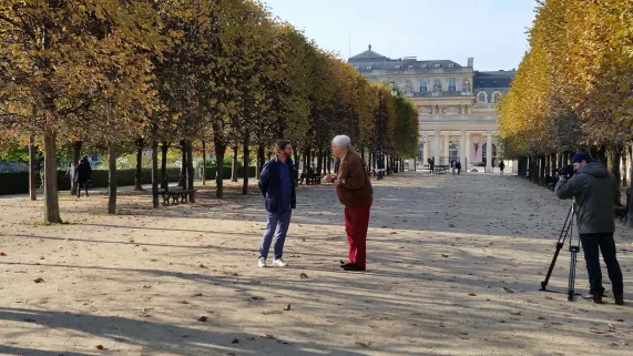 Yvan Hallouin & Frederick Gersal au Palais-Royal Yvan Hallouin & Frederick Gersal au Palais-Royal
