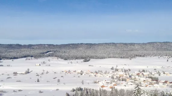 En plein cœur des montagnes du Jura