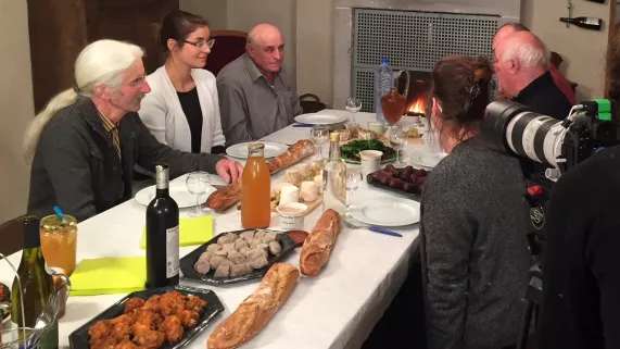 Repas entre amis à Vendeuvre 