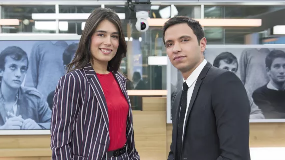 Emilie Tran Nguyen et Djamel Mazi Emilie Tran Nguyen et Djamel Mazi