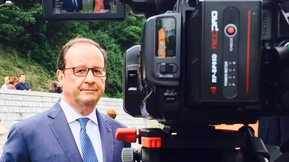 François Hollande- Copyright France 3  François Hollande- Copyright France 3