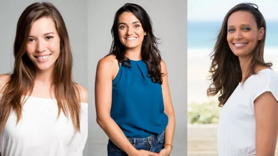 Emilie Broussouloux, Gaëlle Grandon et Nathalie Schraen-Guirma Emilie Broussouloux, Gaëlle Grandon et Nathalie Schraen-Guirma