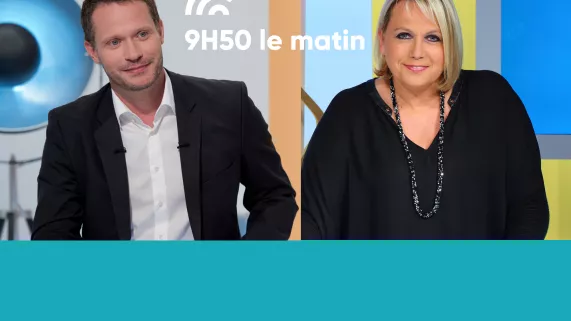 9H50 le matin avec Hervé Aeschbacher et Valérie Alexandre - crédit FTV