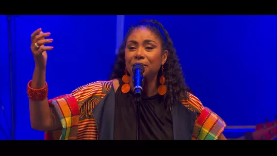 Limyè Ba Yo 2018 : Tania SAINT-VAL ©BCI Communication  Limyè Ba Yo 2018 : Tania SAINT-VAL