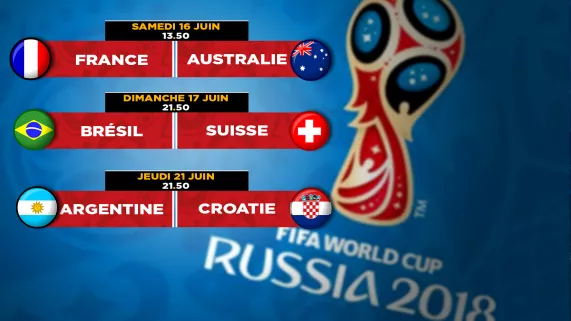 COUPE DU MONDE DE LA FIFA RUSSIE 2018