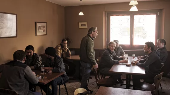 Alain Tasma sur le tournage 