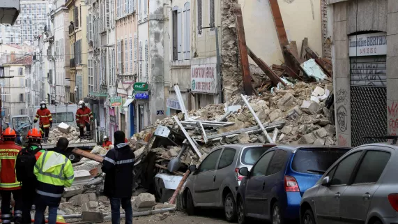 Effondrement immeubles Marseille © Max PPP / La Provence Valérie Vrel