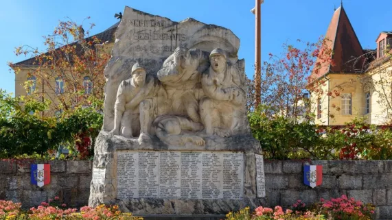 Le monument aux morts de Morteau / © P. Sulocha Le monument aux morts de Morteau / © P. Sulocha