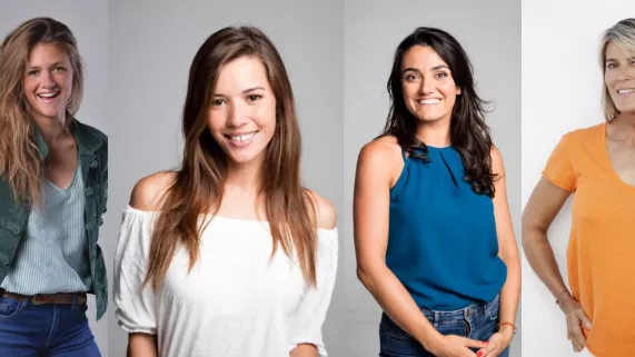 Marine Barnerias, Emilie Broussouloux, Gaëlle Grandon et Nathalie Simon