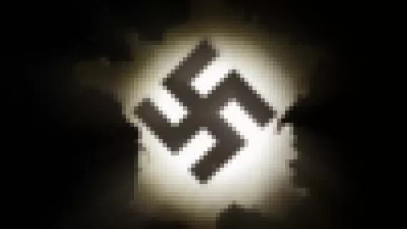 Les SS de la Das Reich Carte de la France avec croix gamée