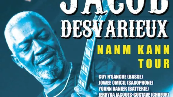 @los production JACOB DESVARIEUX, Un concert pour l'histoire ! affiche spectacle
