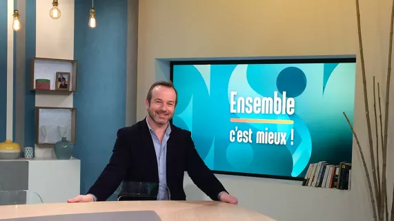 Christophe Zirnhelt sur le plateau d'Ensemble c'est mieux! Christophe Zirnhelt sur le plateau d'Ensemble c'est mieux!