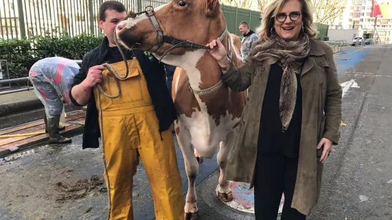 Catherine Matausch en direct du salon de l'agriculture Catherine Matausch en direct du salon de l'agriculture