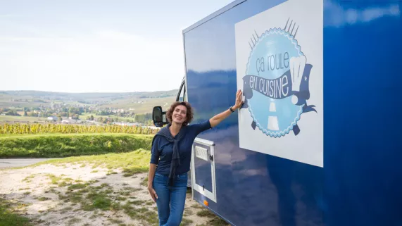 Sophie Menut et son food-truck Sophie Menut et son food-truck