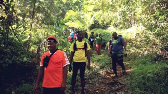 la guadeloupe à pied