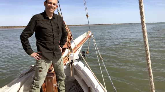 Eric Perrin sur la Seudre Eric Perrin sur la Seudre