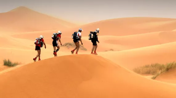 Le marathon des sables © Clément Meunier Le marathon des sables © Clément Meunier