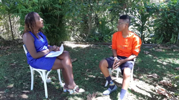 ARTLOOK, Laura DIONNE THEOPHILE Laura Dionne Théophile et Lise Dolmare @RonyLaurentGuadeloupela1ere