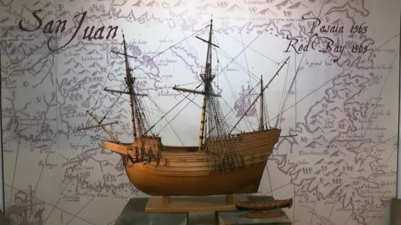 Le baleinier San Juan Le baleinier San Juan