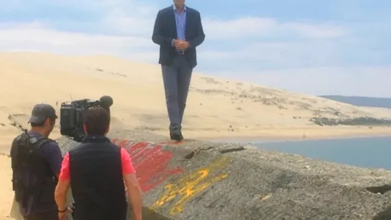 Tournage de plateau avec Vincent Dubroca Tournage de plateau avec Vincent Dubroca