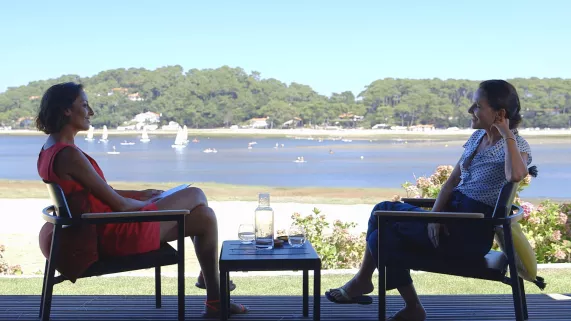 Leïla Kaddour et Virginie Ledoyen