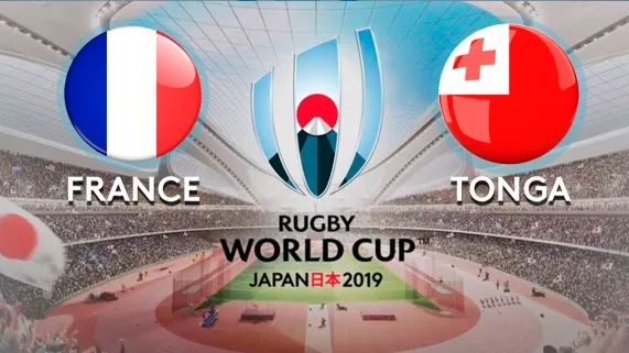 Coupe du monde de rugby 2019 France / Tonga Coupe du monde de rugby 2019 France / Tonga