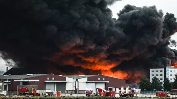 Incendie Lubrizol à Rouen Incendie Lubrizol à Rouen