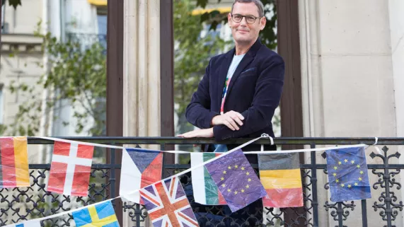 Francis Letellier présente "Nous, les Européens" (c) D. Ghosarossian - Ftv Francis Letellier présente "Nous, les Européens" (c) D. Ghosarossian - Ftv