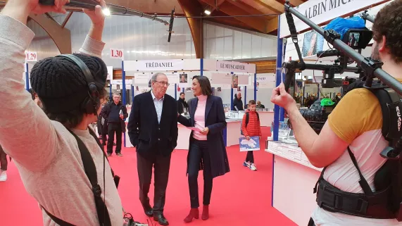 Leïla Kaddour et Christian Signol  Leïla Kaddour et Christian Signol