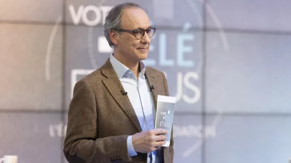 Jérôme Cathala, médiateur de France TV Votre télé et vous - © Nathalie Guyon