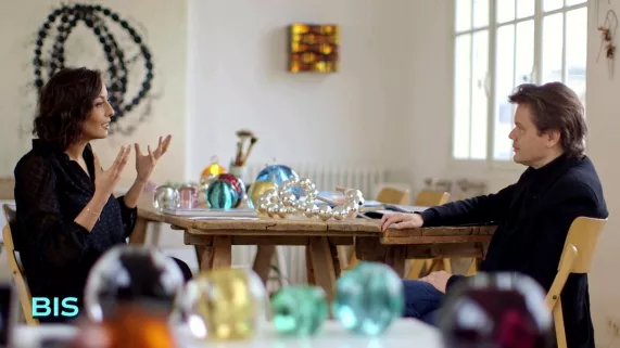 Leïla Kaddour et Jean-Michel Othoniel 