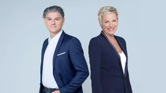 Jacques Cardoze et Elise Lucet 