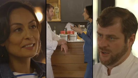 Leîla et Christopher 