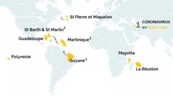 EDITION SPÉCIALE MARDI 28 AVRIL // CORONAVIRUS – POINT SUR LA SITUATION EN OUTRE-MER