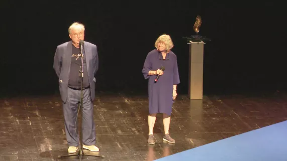 Dominique Besnehard et Marie-France Brière