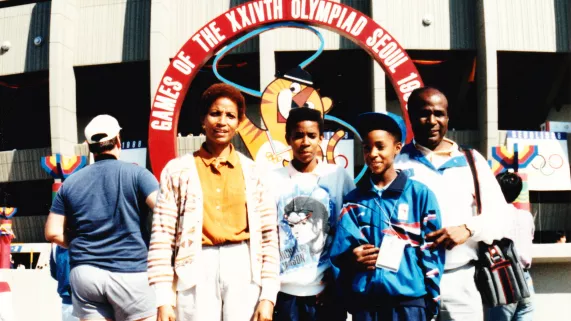  La famille Bambuck aux JO de Séoul en 1968