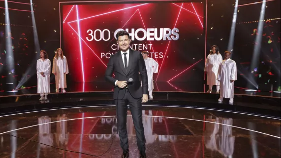 300 Choeurs chantent pour les fêtes © Bestimage