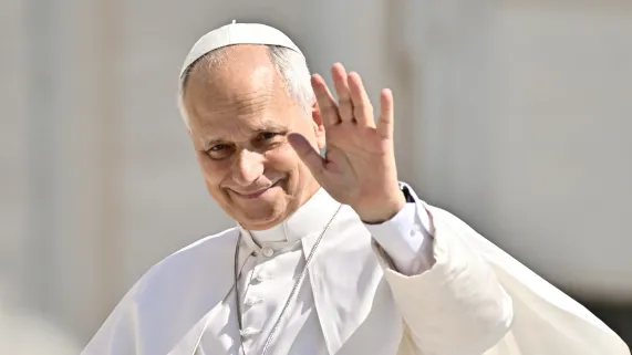 Le Pape Léon XIV - © Filippo MONTEFORTE - AFP