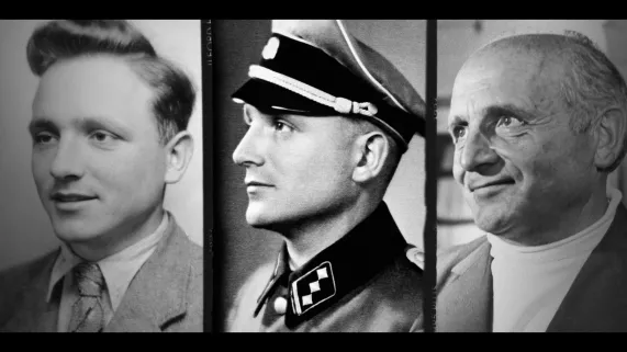 P. Touvier, K. Barbie et M. Papon © Dana Productions - Mediawan