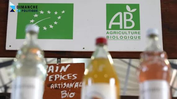 Dimanche en politique Lorraine - Quel avenir pour la filière bio ? © FTV Produits issus de l'agriculture biologique