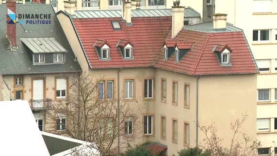 Dimanche en politique - Immobilier : quelles perspectives en 2023 ? © FTV Photo d'immeubles à Nancy