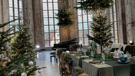 Emission spéciale Un Noël à croquer © Audrey Gass - FTV Emission spéciale Un Noël à croquer