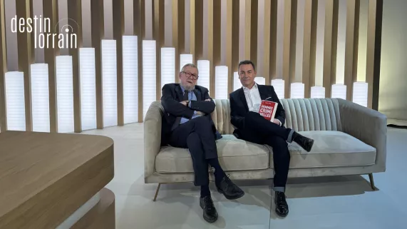 Gilbert Thiel, ancien magistrat antiterroriste invité dans Destin lorrain © FTV