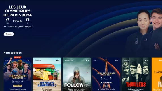 Les JO sur plateforme france.tv