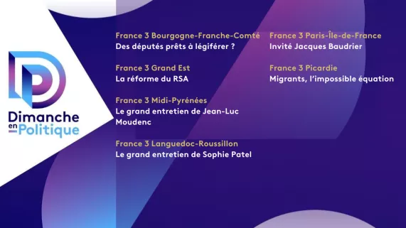 Couverture TF Dimanche en Politique 6 oct region  Couverture TF Dimanche en Politique 6 oct region