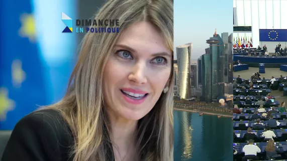 Dimanche en politique - Qatargate -  CREDIT FTV Dimanche en politique - Qatargate -  CREDIT FTV
