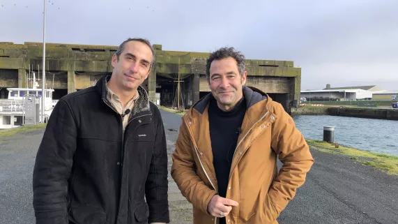 Guillaume Decaix et Olivier Riou
