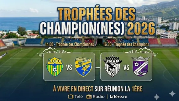 La saison 2026 s’ouvrira le dimanche 8 mars avec la deuxième édition du Trophée des championnes et le traditionnel Trophée des Champions au stade de l’Est Jean-Ivoula de Saint-Denis. Qui succèdera aux Dionysiens du SDFC et Saint-Joséphois de L’Excelsior ?