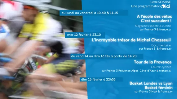 Cette semaine sur ICI 10-16 2025